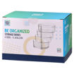 Picture of STORAGE BOXES 4 COMPARTMENTS 11.3X18.2CM